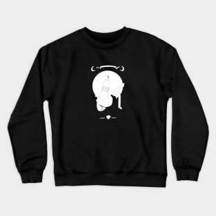 The Moon Tarot Card Crewneck Sweatshirt